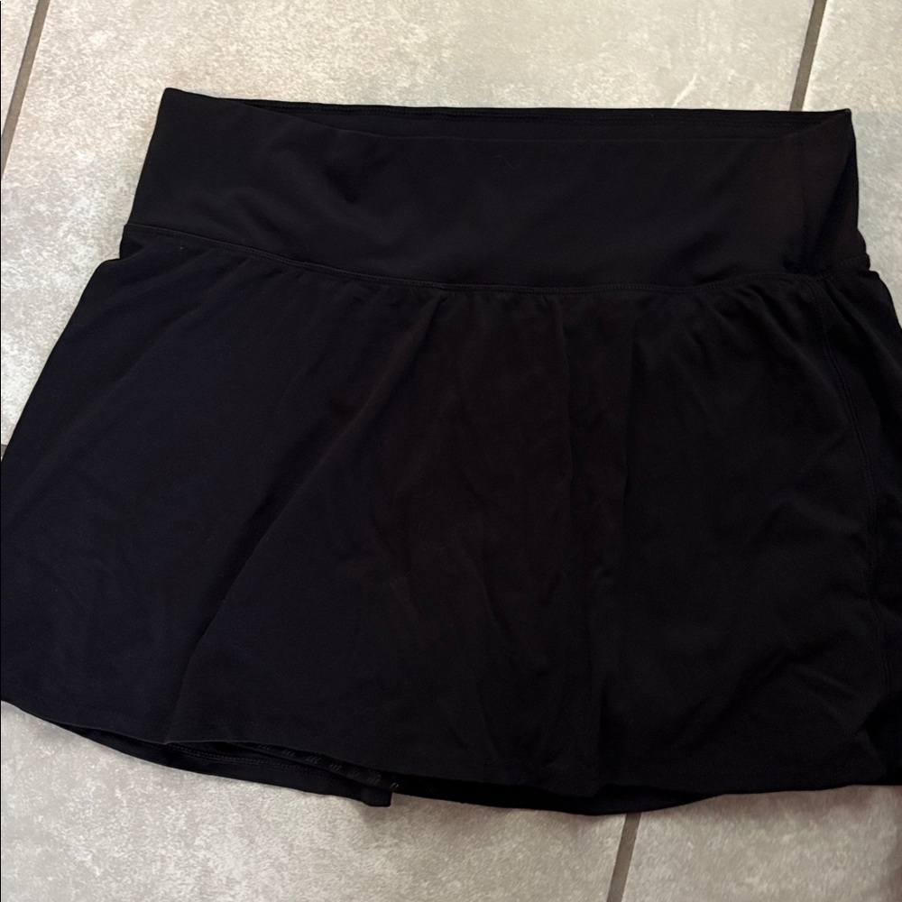 All in Motion Black Skort